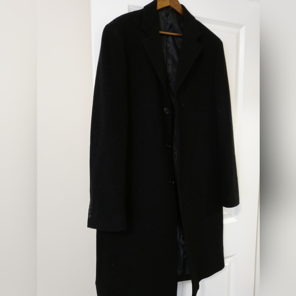 Perry Ellis wool and cashmere coat - Picture 3 of 10